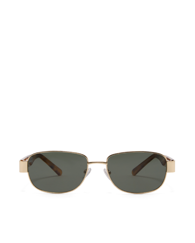 THE ADDISON - GOLD-HAVANA TORT-GREEN