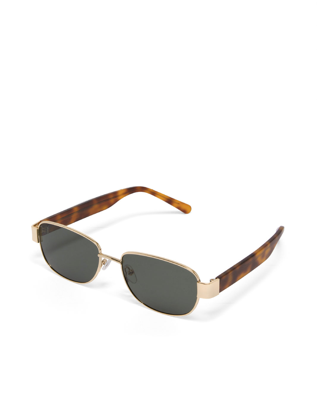 THE ADDISON - GOLD-HAVANA TORT-GREEN