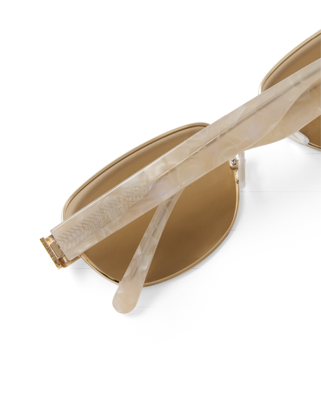 THE ADDISON - GOLD-PEARL TORT-BEIGE