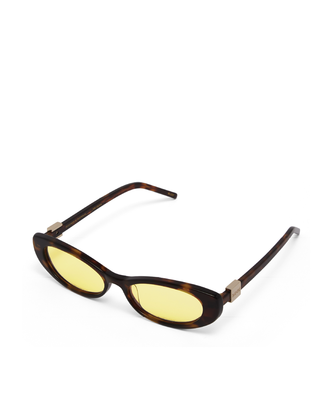 THE OLIVIA - HAVANA TORT-YELLOW