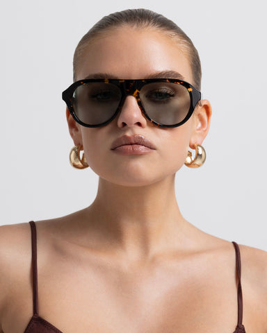 THE RILEY - AMBER TORT-LIGHT GREEN