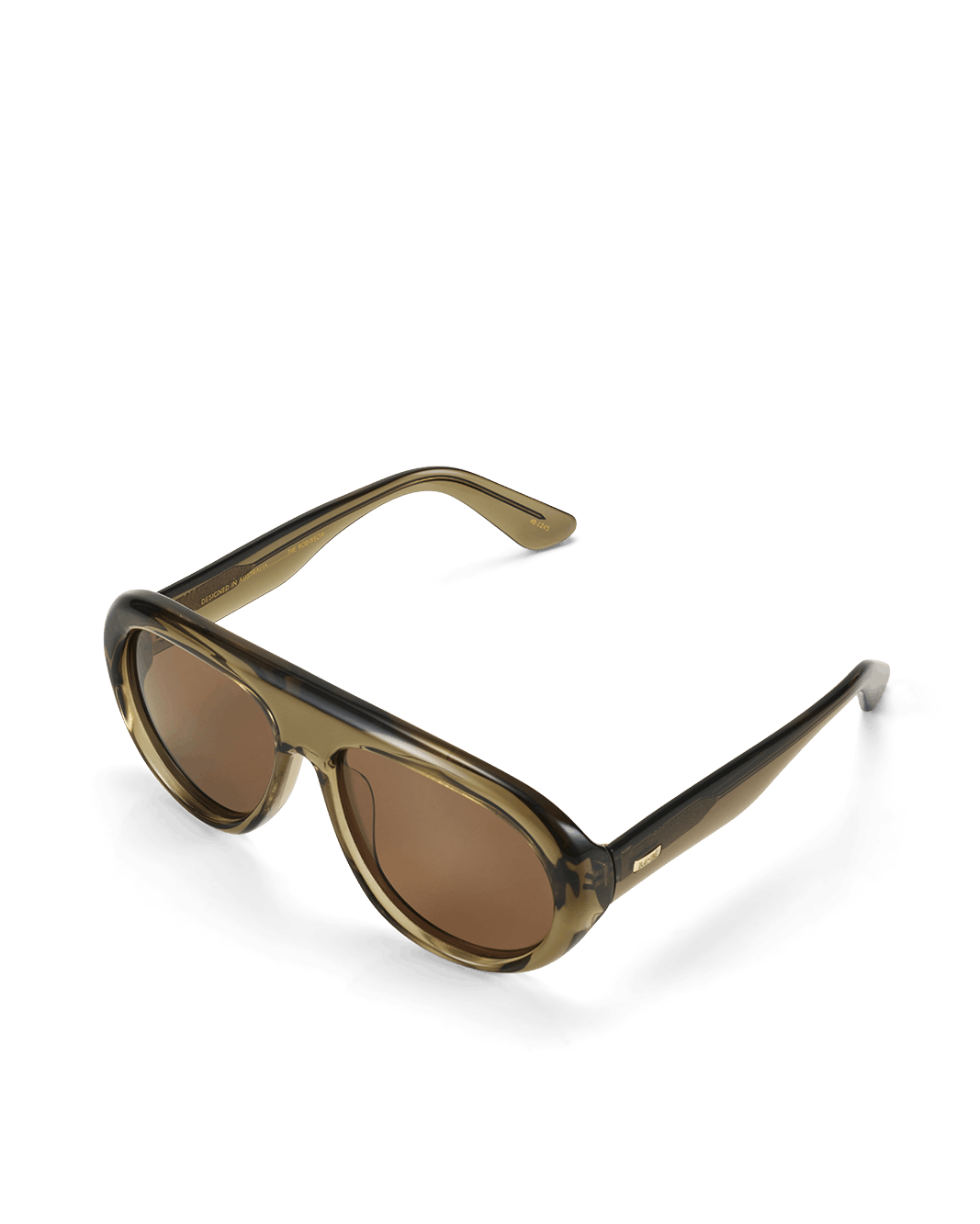 THE ROBINSON - TRANSLUCENT GREEN-BROWN