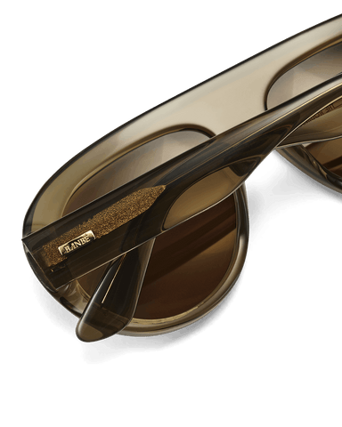 THE ROBINSON - TRANSLUCENT GREEN-BROWN