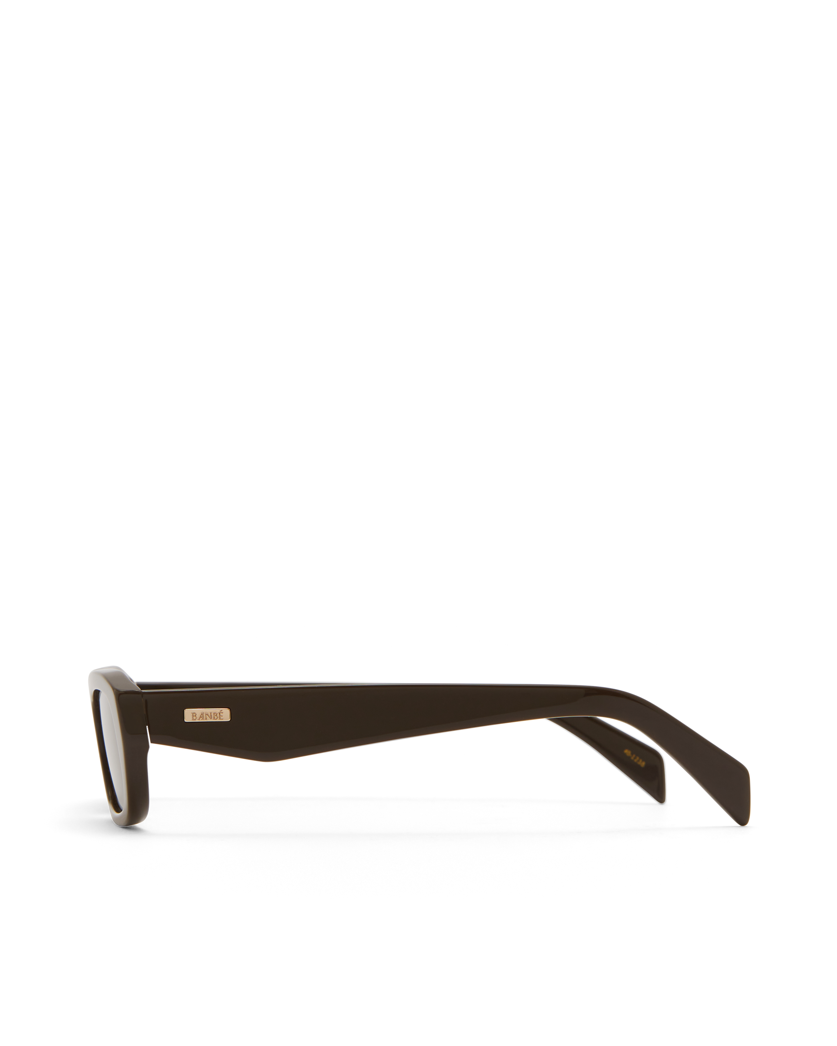 Women’s rectangular sunglasses with tonal tinted lenses, chunky acetate frame and UV Protection