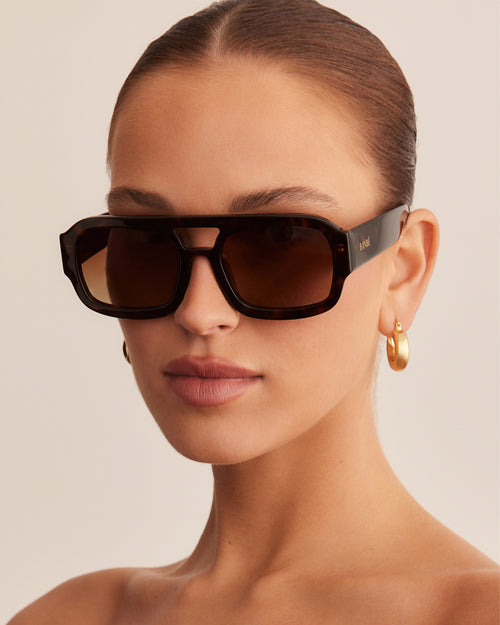 THE SUKI - DARK HAVANA TORT-CHOC FADE