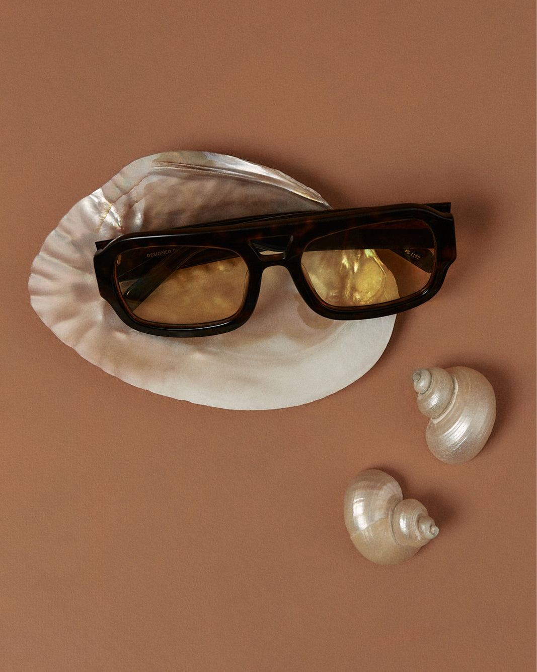 THE SUKI - DARK HAVANA TORT-YELLOW