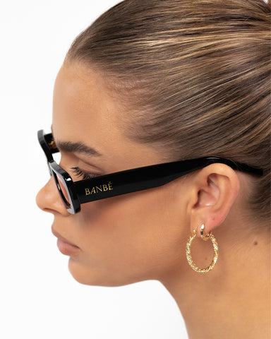 THE BELLA - BLACK-ORANGE