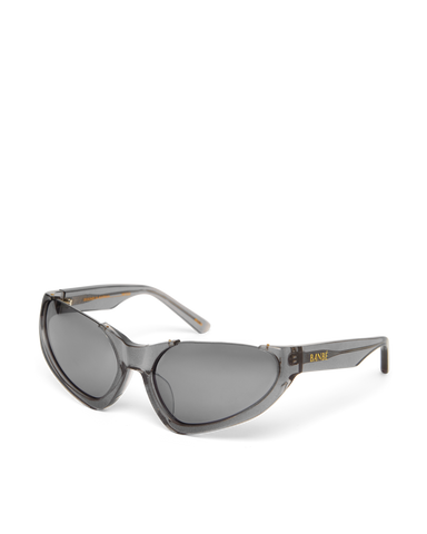 THE ELSA - GUNMETAL SHIMMER-LIGHT CHROME