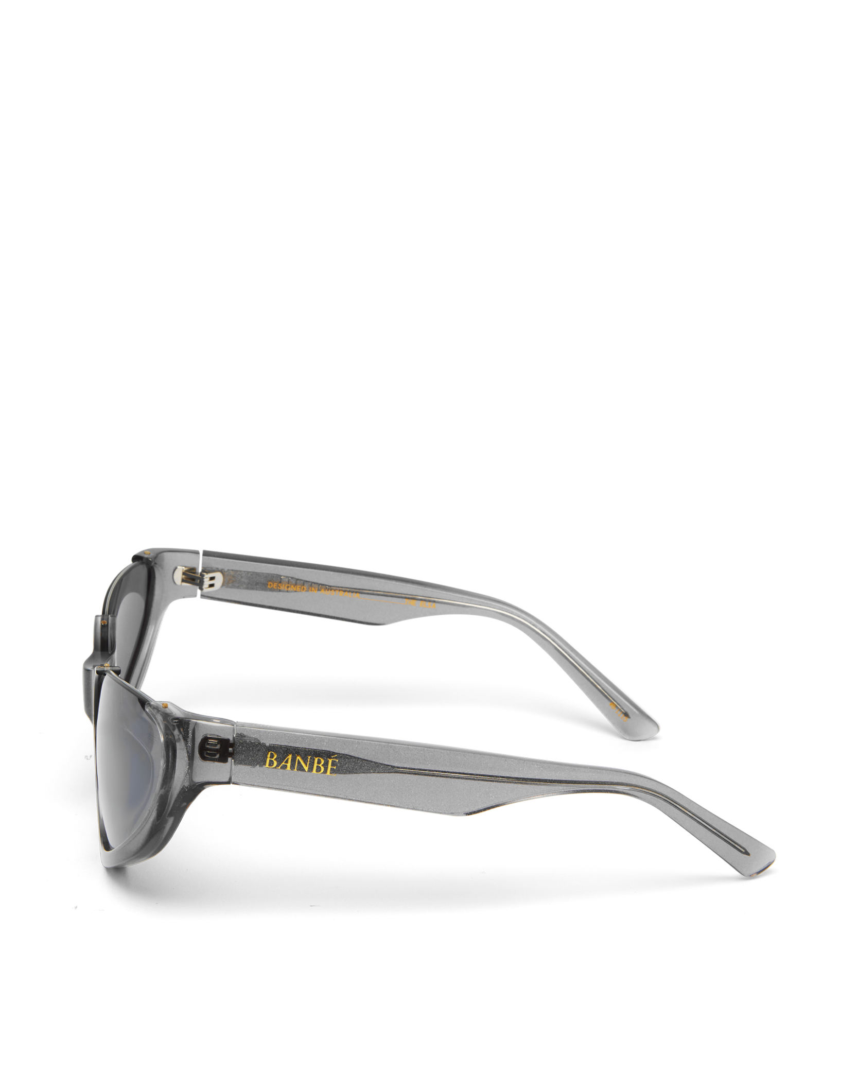 THE ELSA - GUNMETAL SHIMMER-LIGHT CHROME