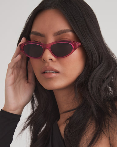 THE HAILEY - FUCHSIA-BLACK