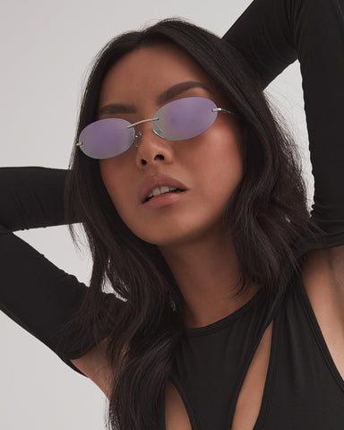 THE MILLER - MATTE GUNMETAL-VIOLET CHROME