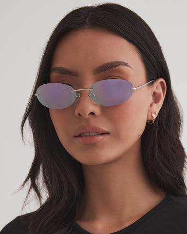 THE MILLER - MATTE GUNMETAL-VIOLET CHROME