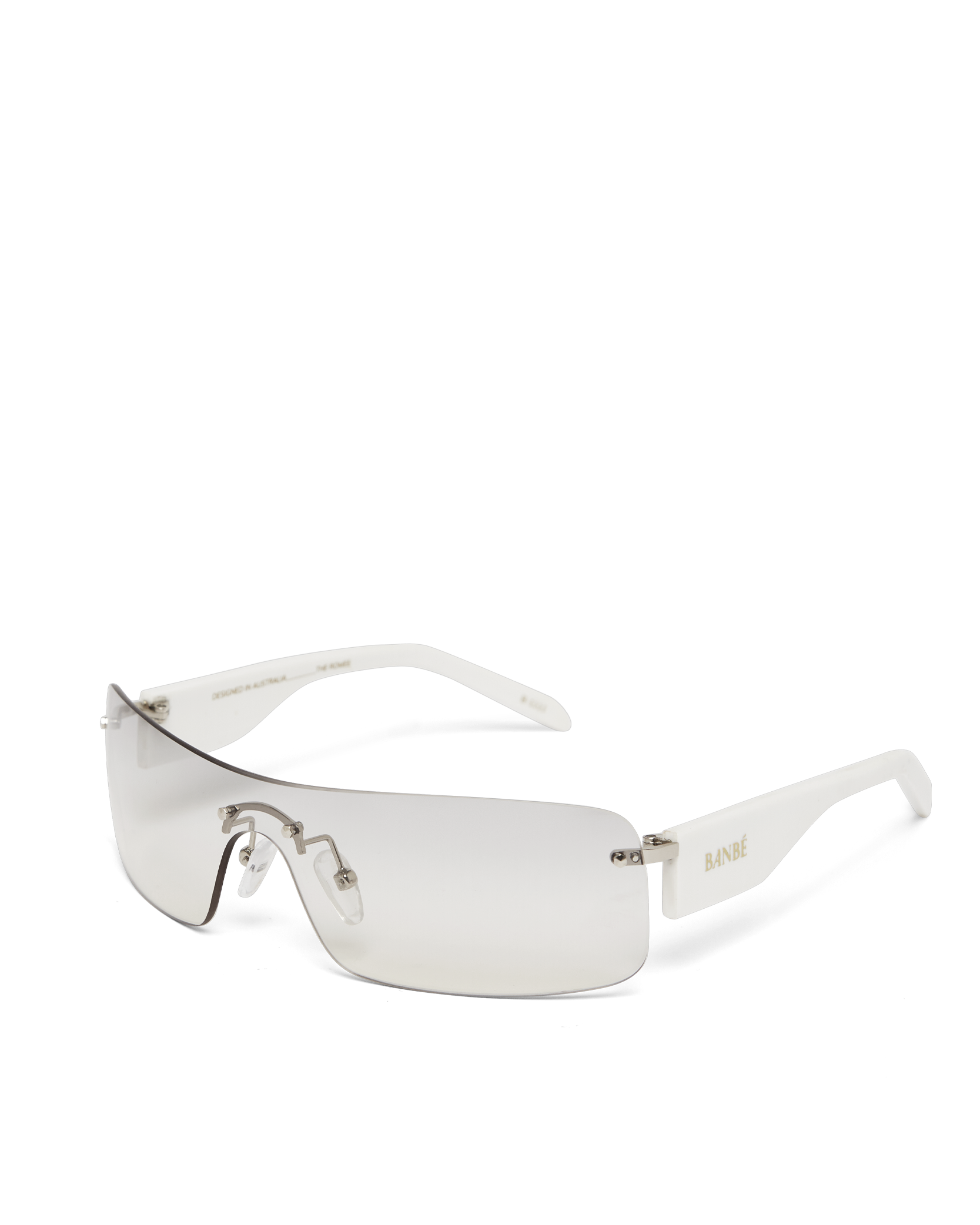 THE ROMEE - WHITE-SILVER FADE