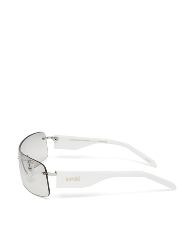 THE ROMEE - WHITE-SILVER FADE