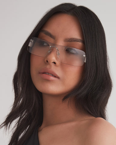 THE ROMEE - WHITE-SILVER FADE